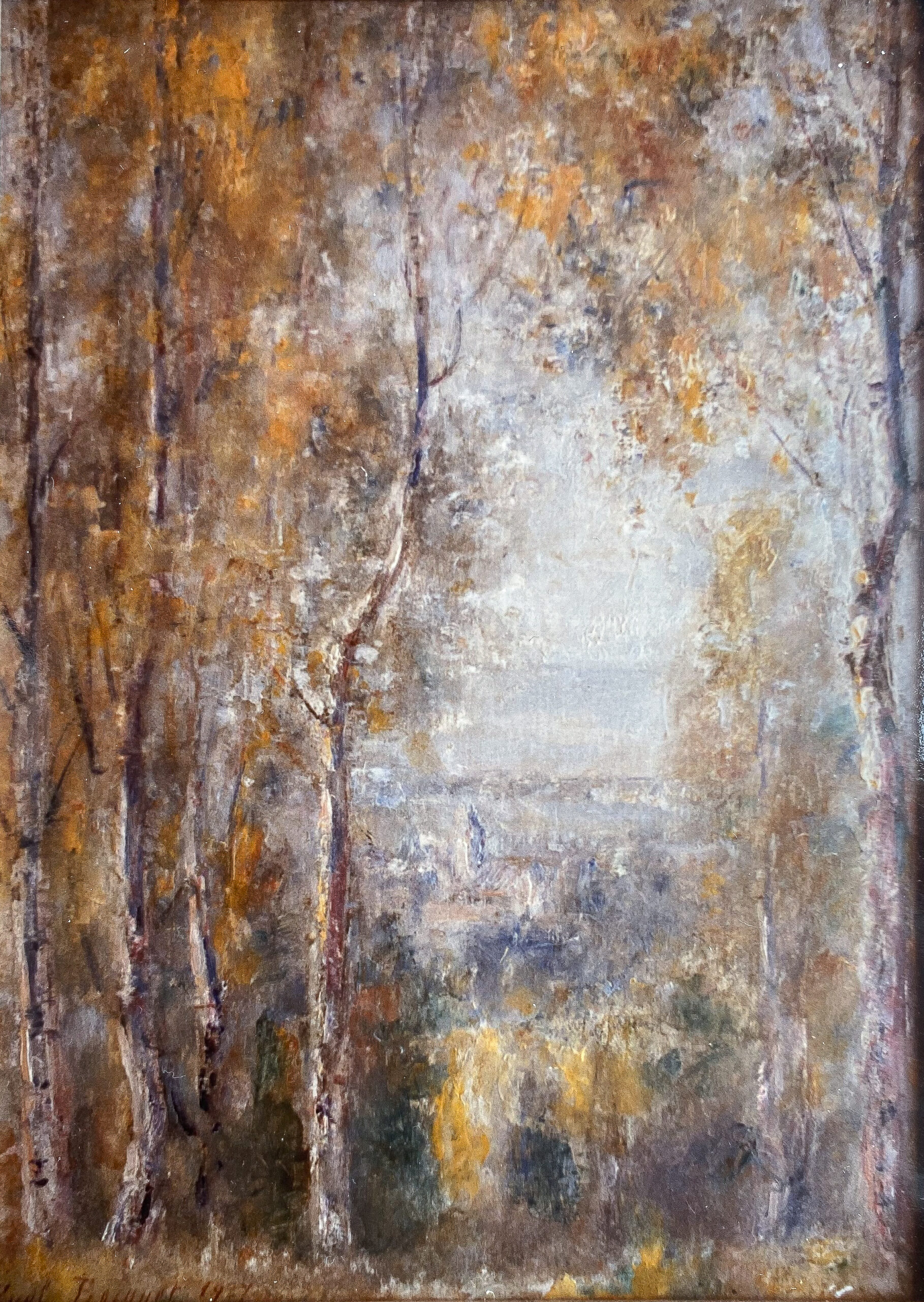 Villers-Allerand, 1927 (Huile sur toile)