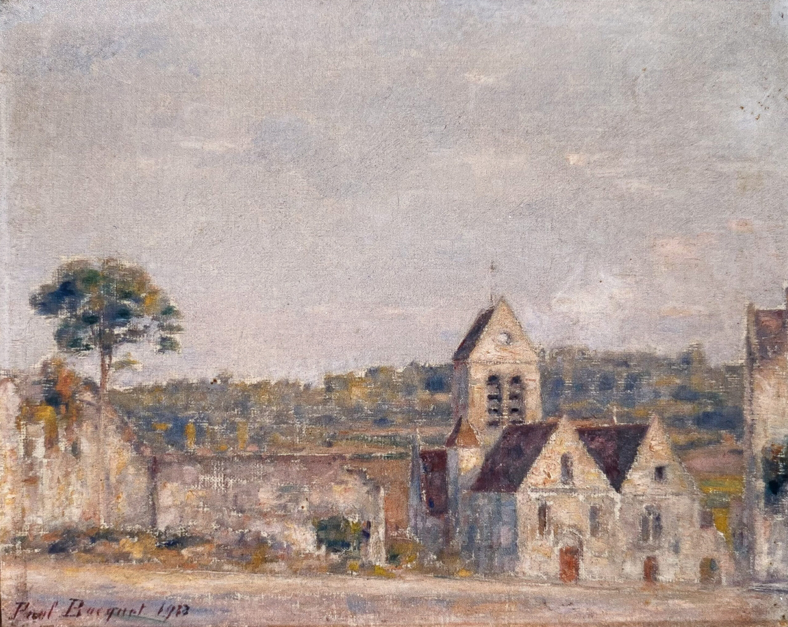 Cœuvres, 1933 Cœuvres, 1933 (Huile sur toile)