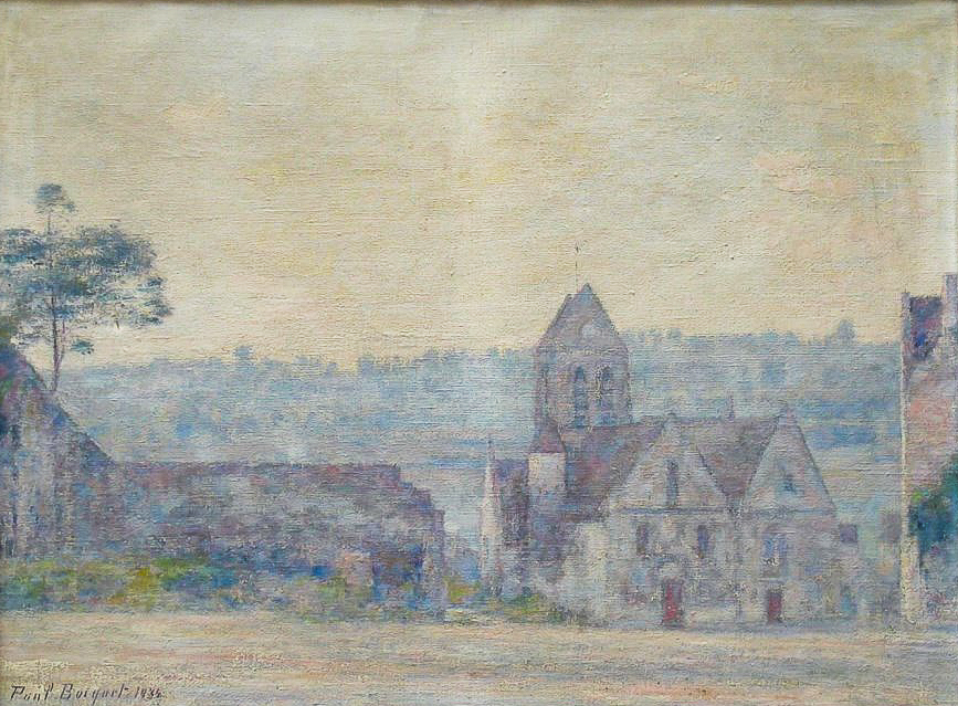 Brume matinale à Cœuvres Brume matinale à Cœuvres, 1934 (Huile sur toile, 54,2 x 73,1 cm)