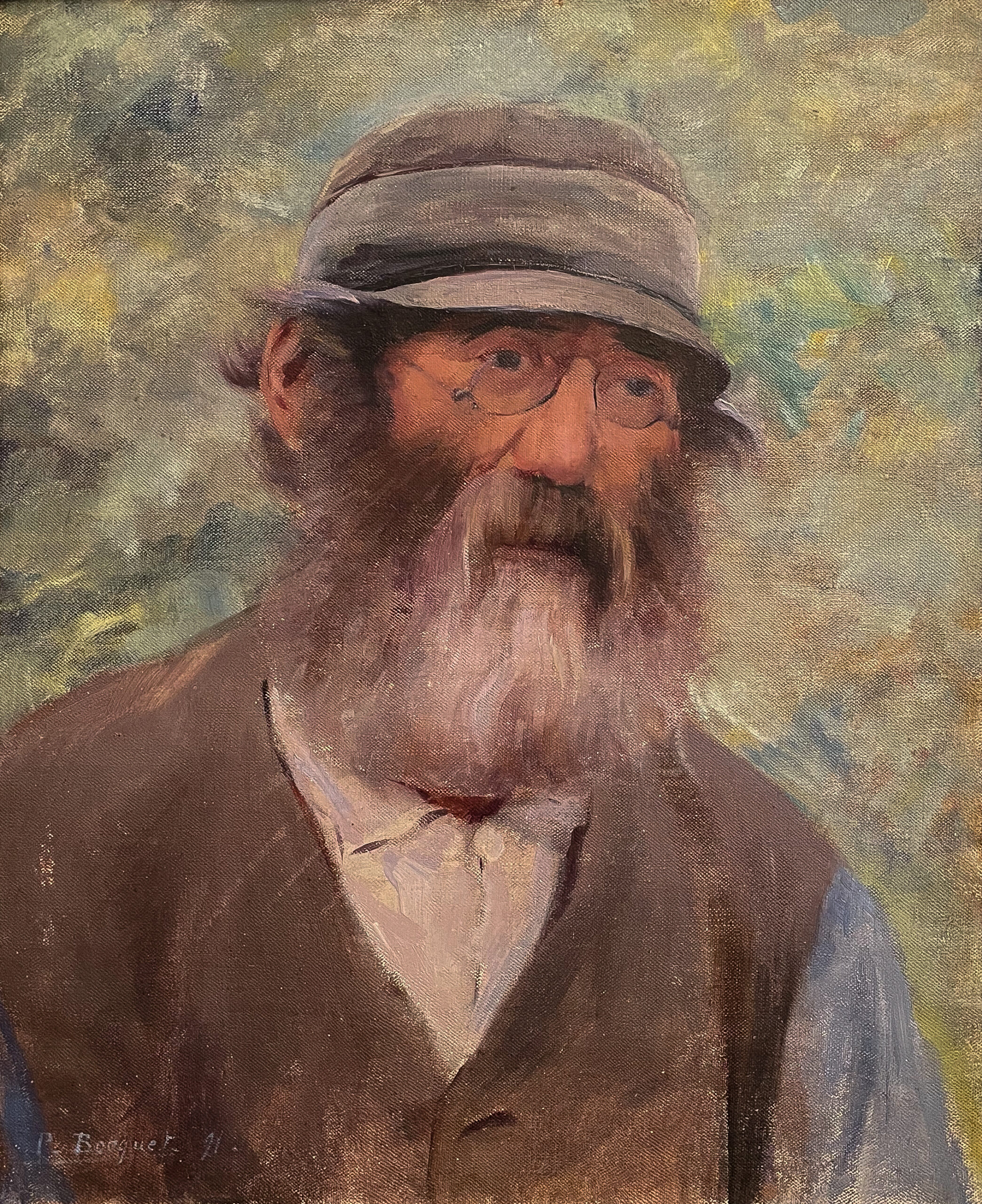 Portrait de M. Lamy Portrait de M. Lamy, 1921 (Huile sur toile, 37 x 46 cm)