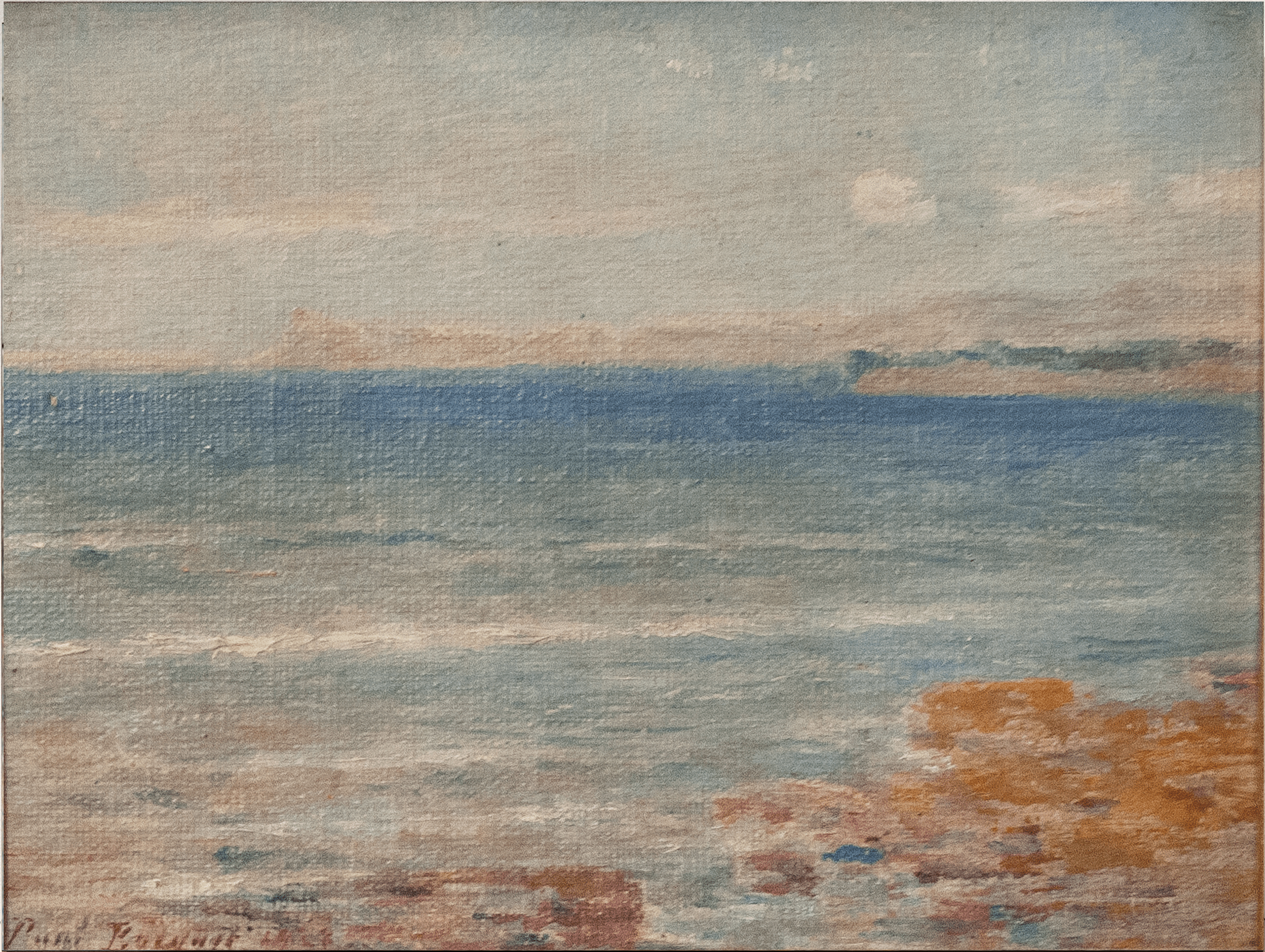 Le Bec de l'Aigle à La Ciotat Le Bec de l'Aigle à La Ciotat, 1936 (Huile sur toile)