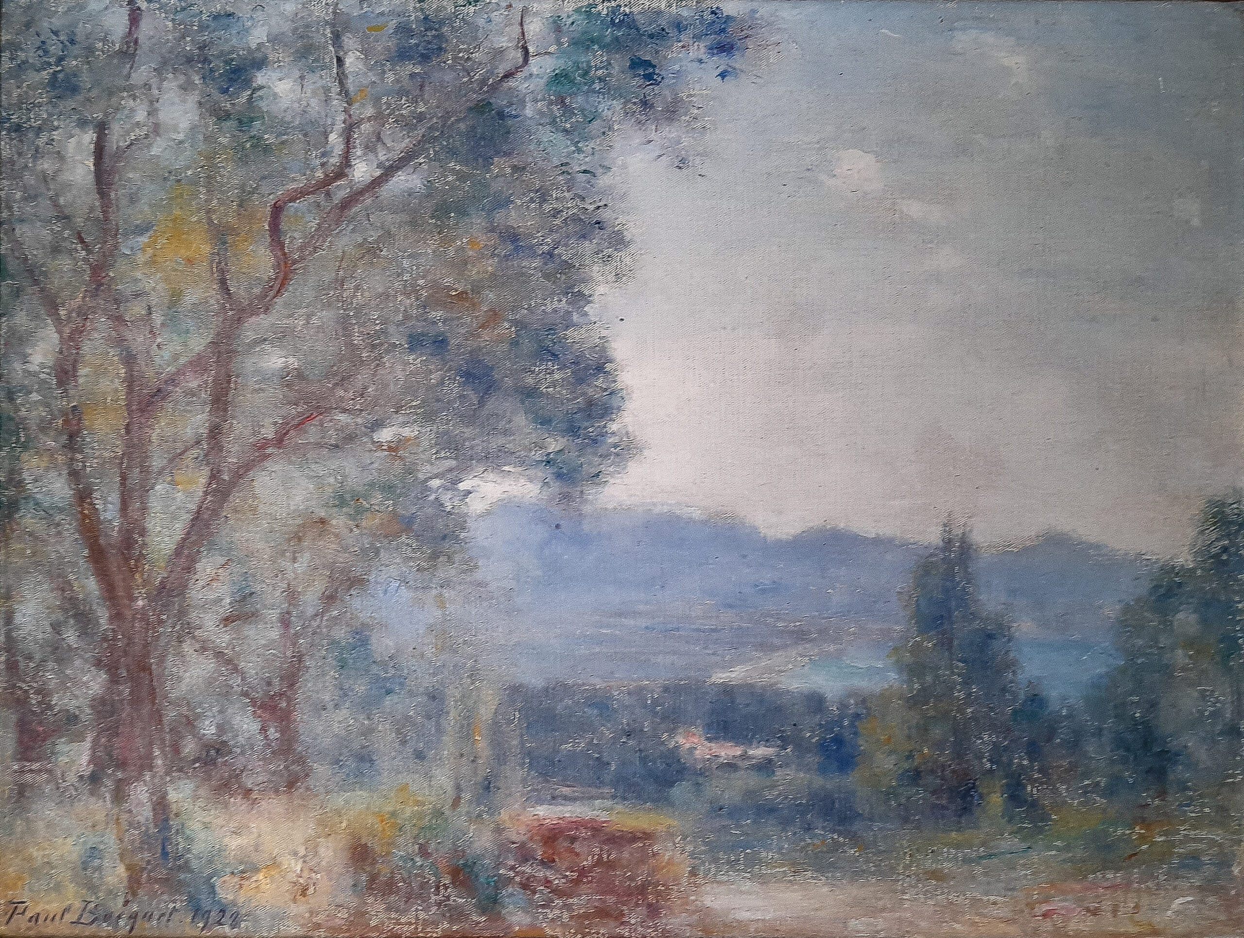 Paysage aux Lecques, 1922 Paysage aux Lecques, 1922 (Huile sur toile)