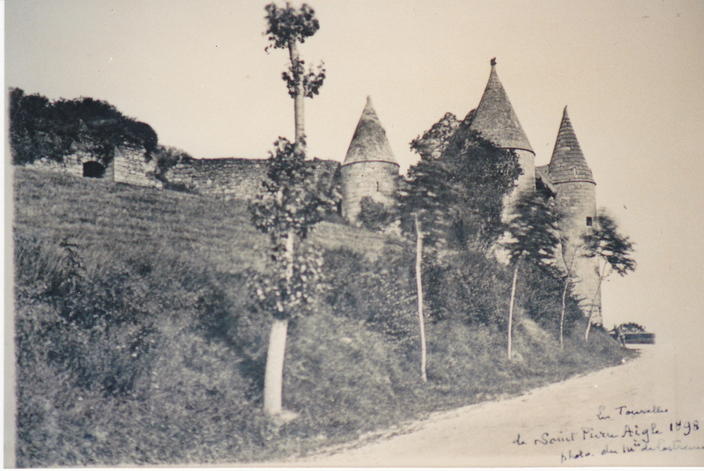 Saint Pierre Aigle - le virage des Tourelles Le chemin de la croix aux buttes à Cœuvres, 1913 (Huile sur toile)
