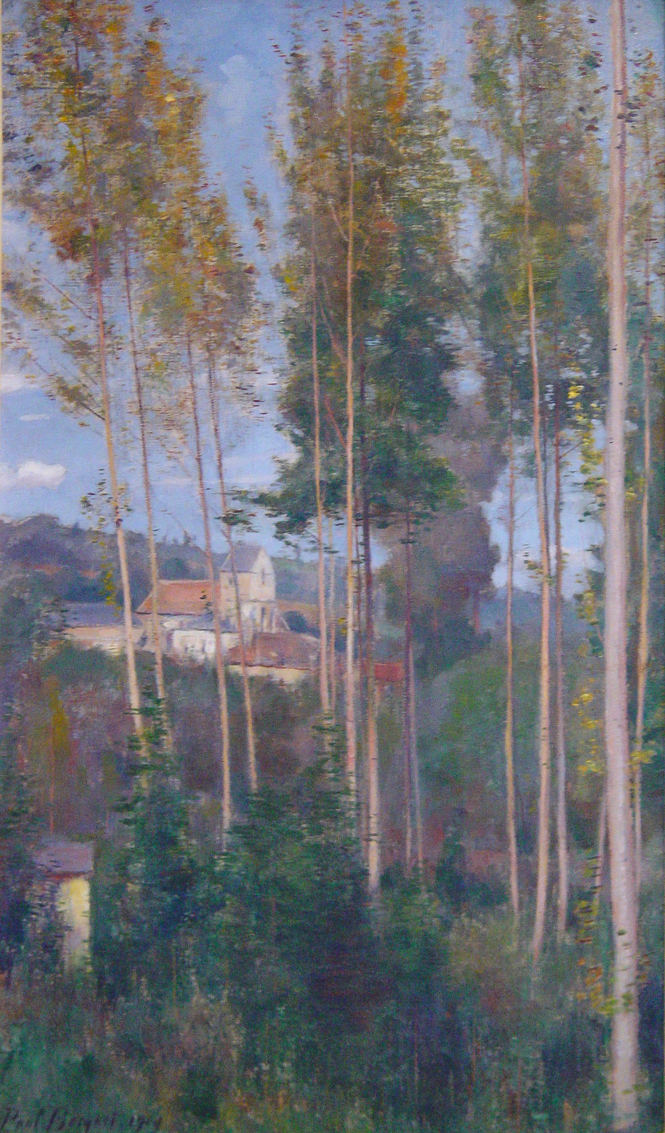 Cœuvres, 1909 Cœuvres, 1909 (Huile sur toile)