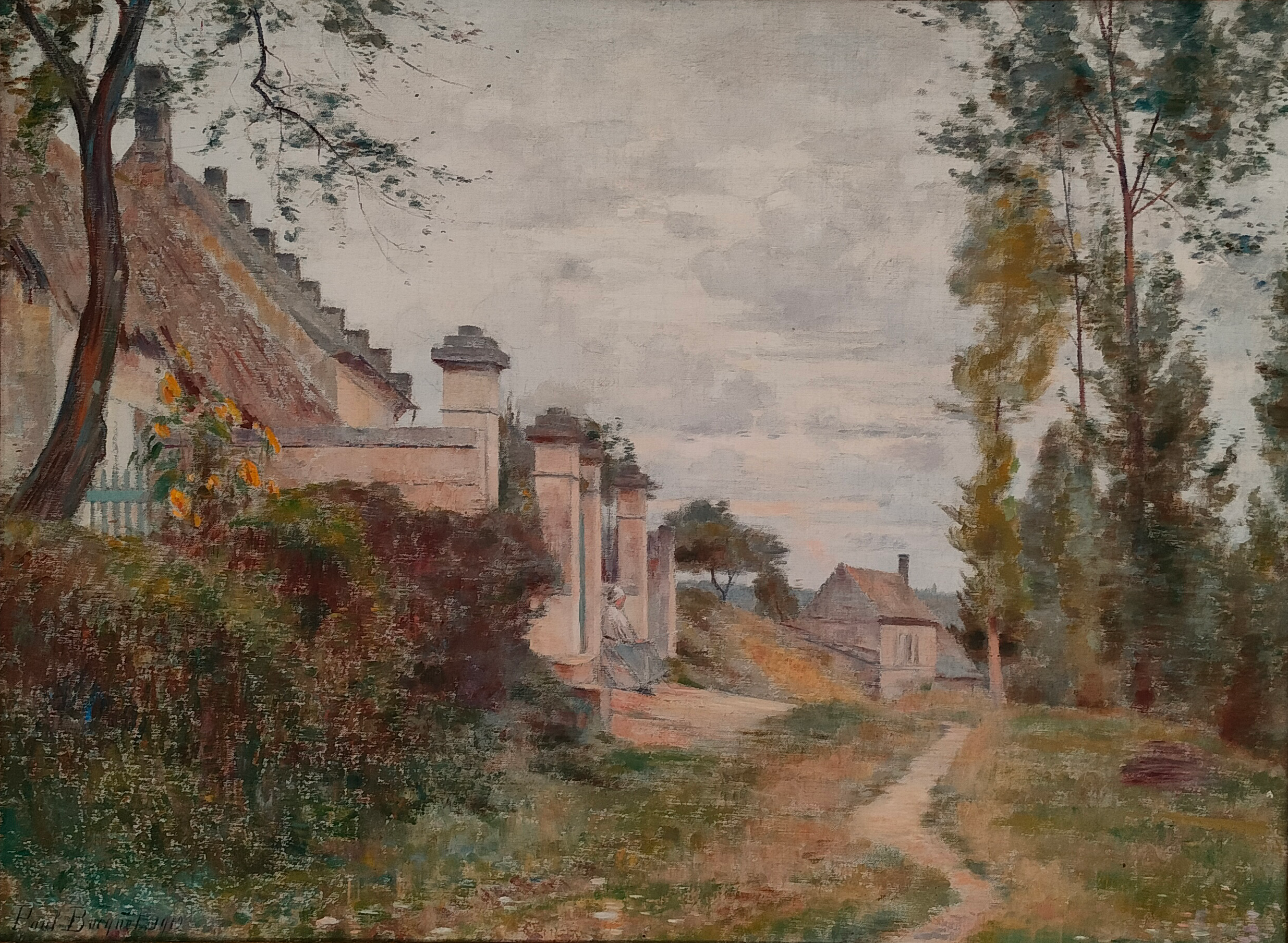 Cœuvres, 1912 (Huile sur toile, 52 x 72 cm)_ Cœuvres, 1912 (Huile sur toile, 52 x 72 cm)