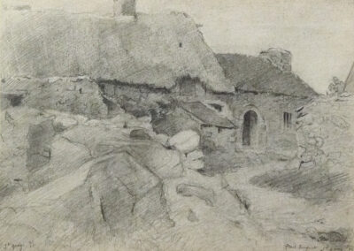 Saint-Quay, 1895 (Croquis au crayon)