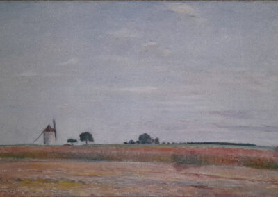 Togny_Le moulin de Togny-aux-Boeufs, 1907 (Huile sur toile)
