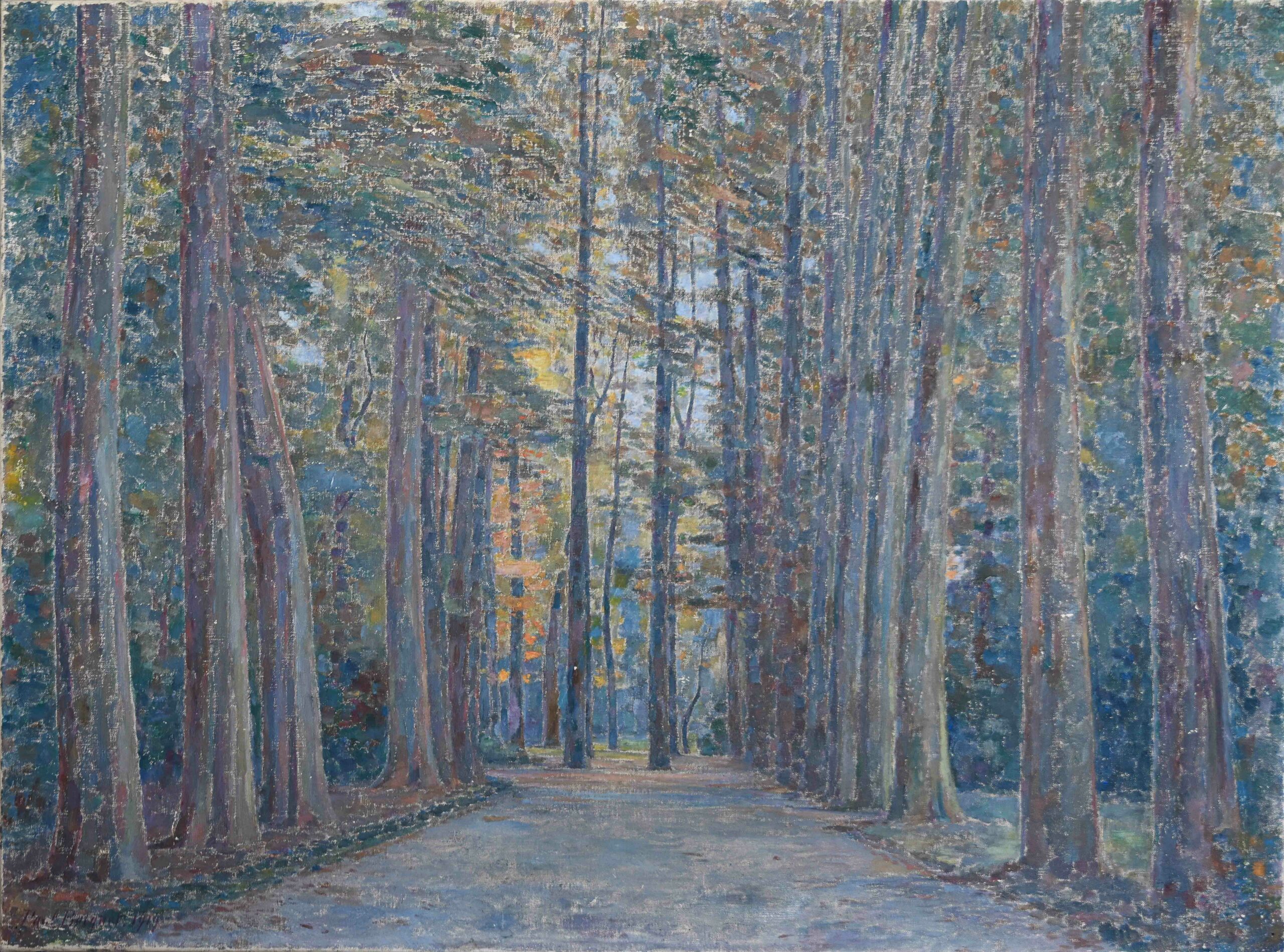 Allée en forêt de Fontainebleau, 1919 (Huile sur toile) Allée en forêt de Fontainebleau, 1919 (Huile sur toile)
