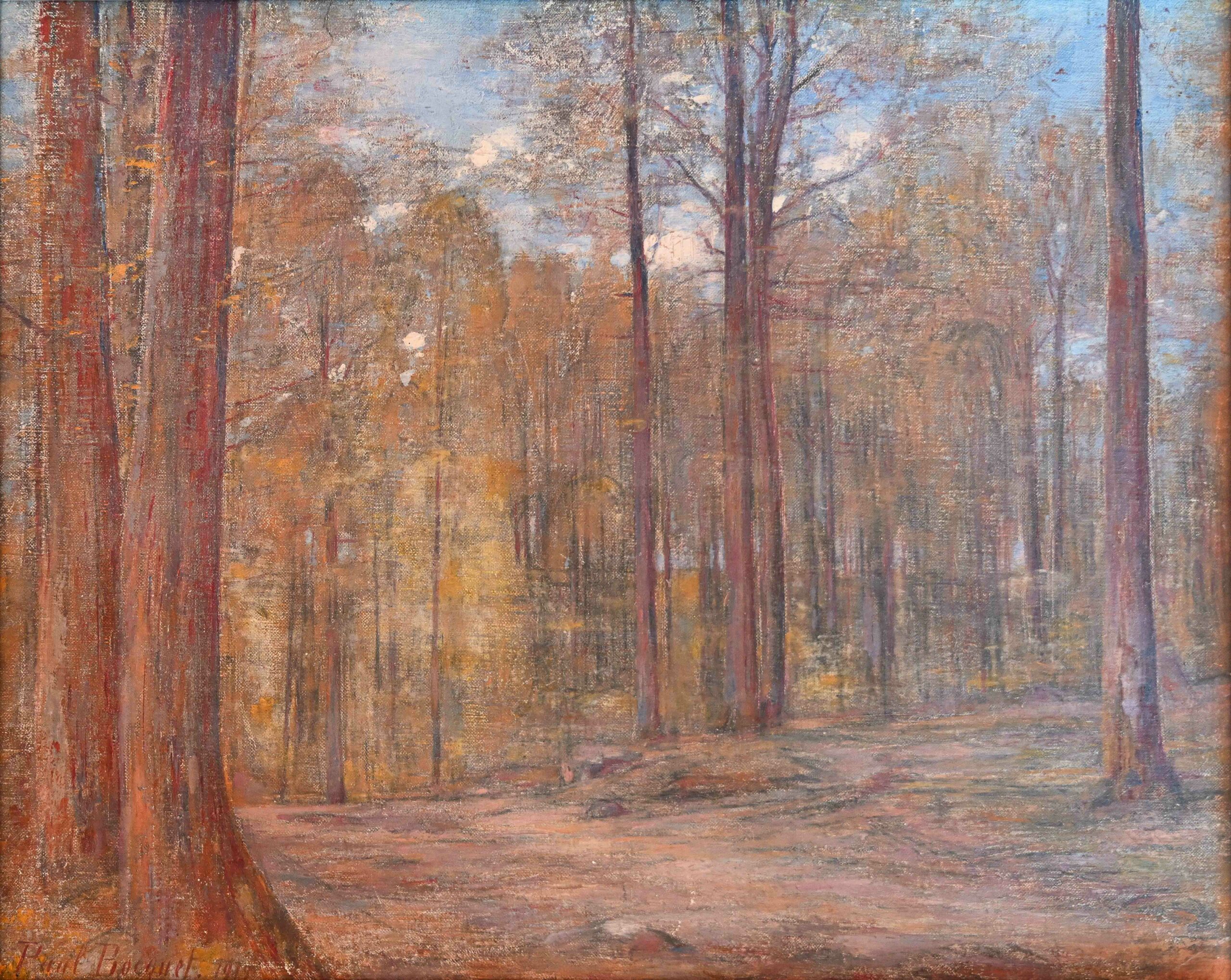 Fontainebleau en automne, 1919 (Huile sur toile) Fontainebleau en automne, 1919 (Huile sur toile)