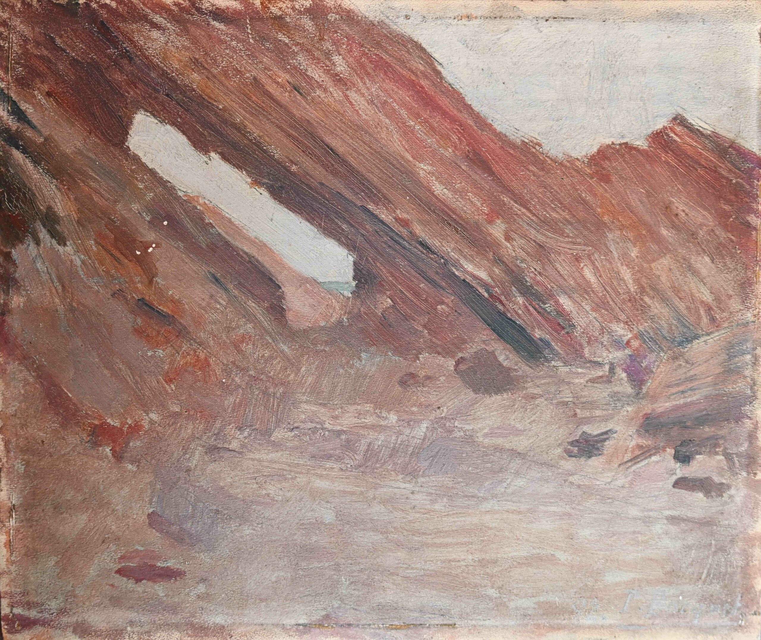 Bretagne, 1894 (Huile sur bois) Bretagne, 1894 (Huile sur bois)