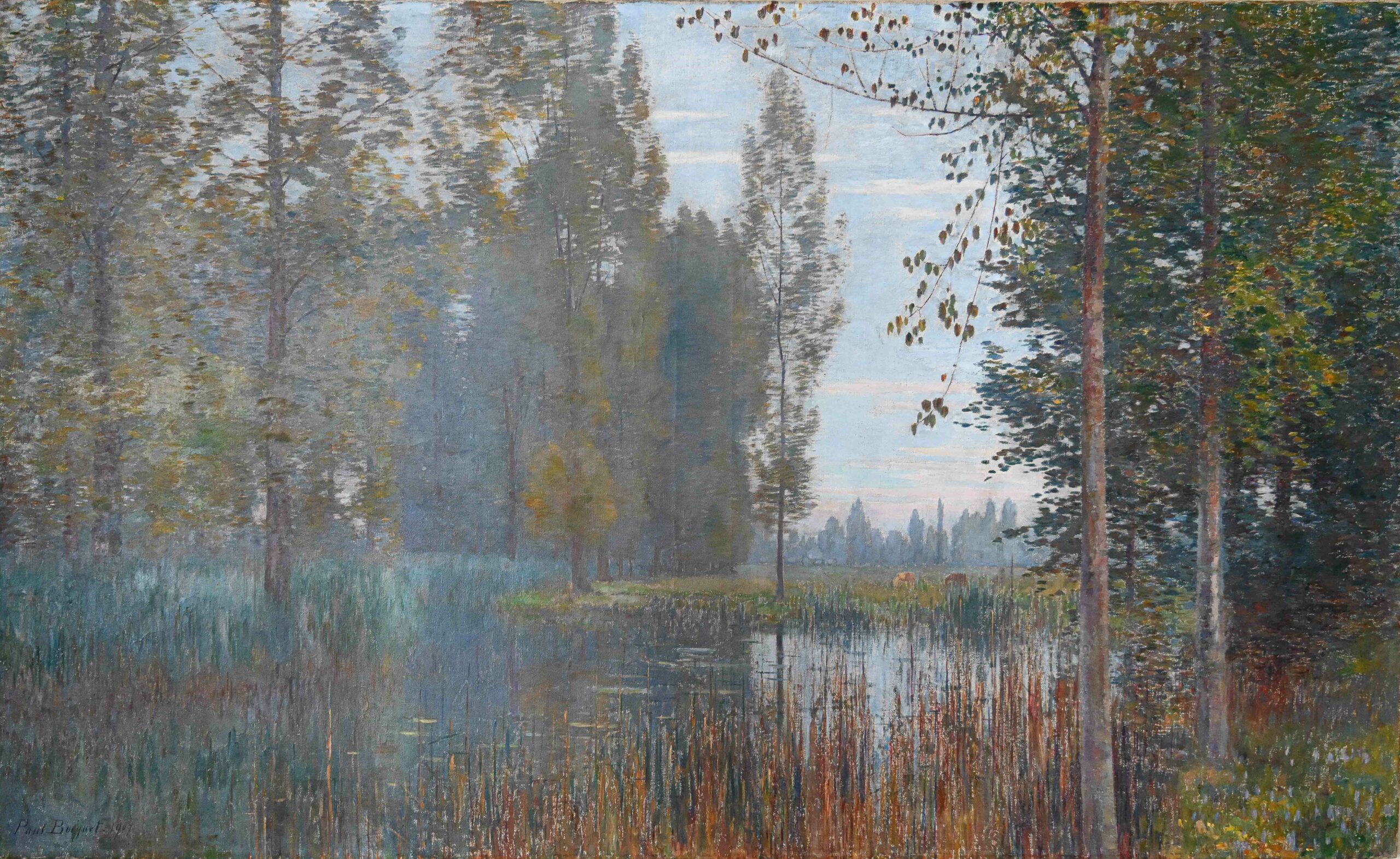 La Guenelle — Togny-aux-Bœufs, 1907 (Huile sur toile) La Guenelle — Togny-aux-Bœufs, 1907 (Huile sur toile)