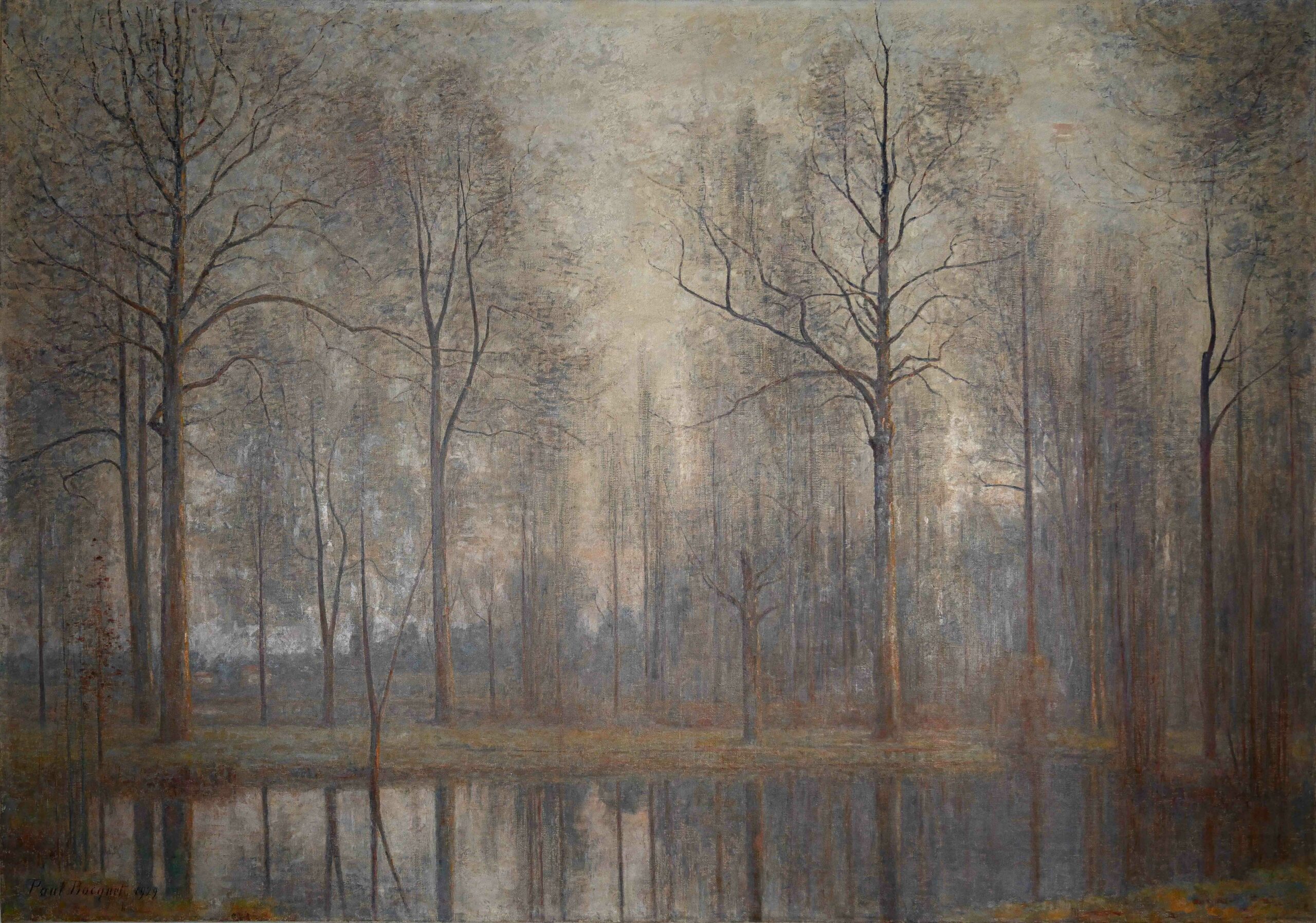 La Vesle, 1929 (Huile sur toile, 162 x 114 cm) La Vesle, 1929 (Huile sur toile, 162 x 114 cm)