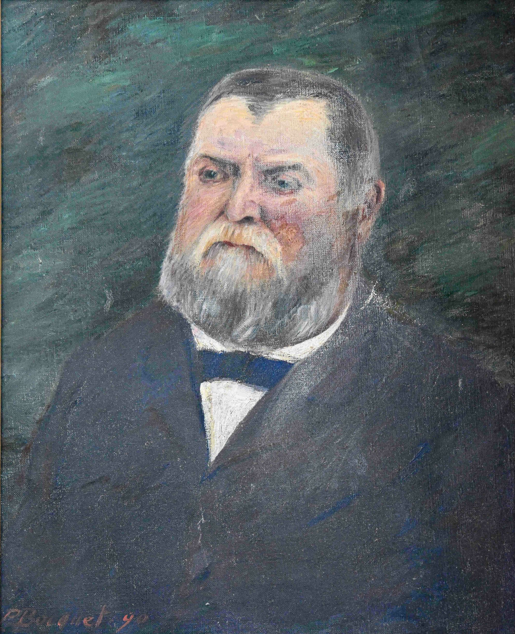 Portrait de Benjamin Chrétien, 1890 (Huile sur toile) Portrait de Benjamin Chrétien, 1890 (Huile sur toile)