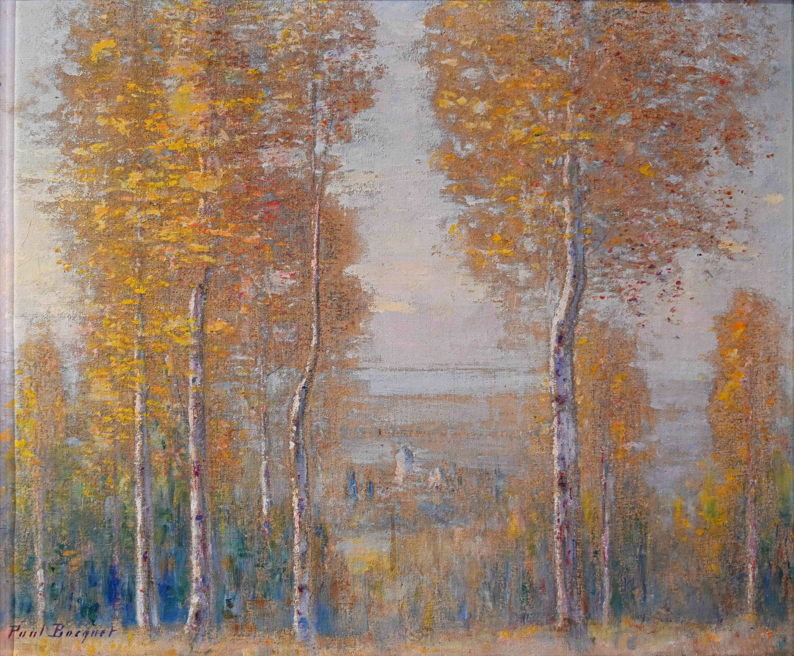 Villers-Allerand, Le mont Joly en automne (Huile sur toile) Villers-Allerand, Le mont Joly en automne (Huile sur toile)